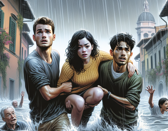 Trei tineri din Romania luati de inundatii in Italia
