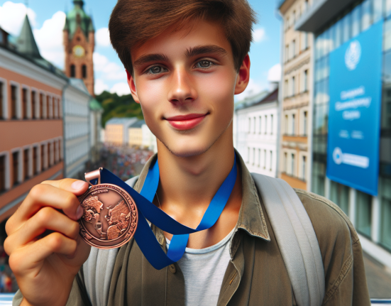 Tanarul oradean Alex Topai a castigat bronzul la Olimpiada Europeana de Geografie