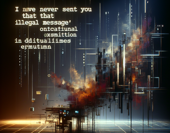 Nu ti am trimis mesajul acela ilegalniciodata