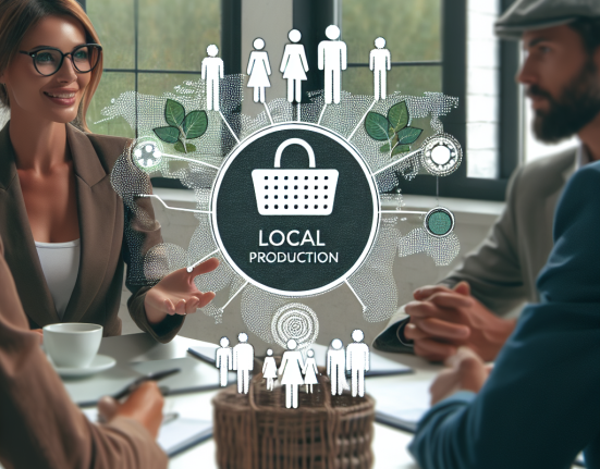 Sotia lui George Simion discuta cu producatorii locali