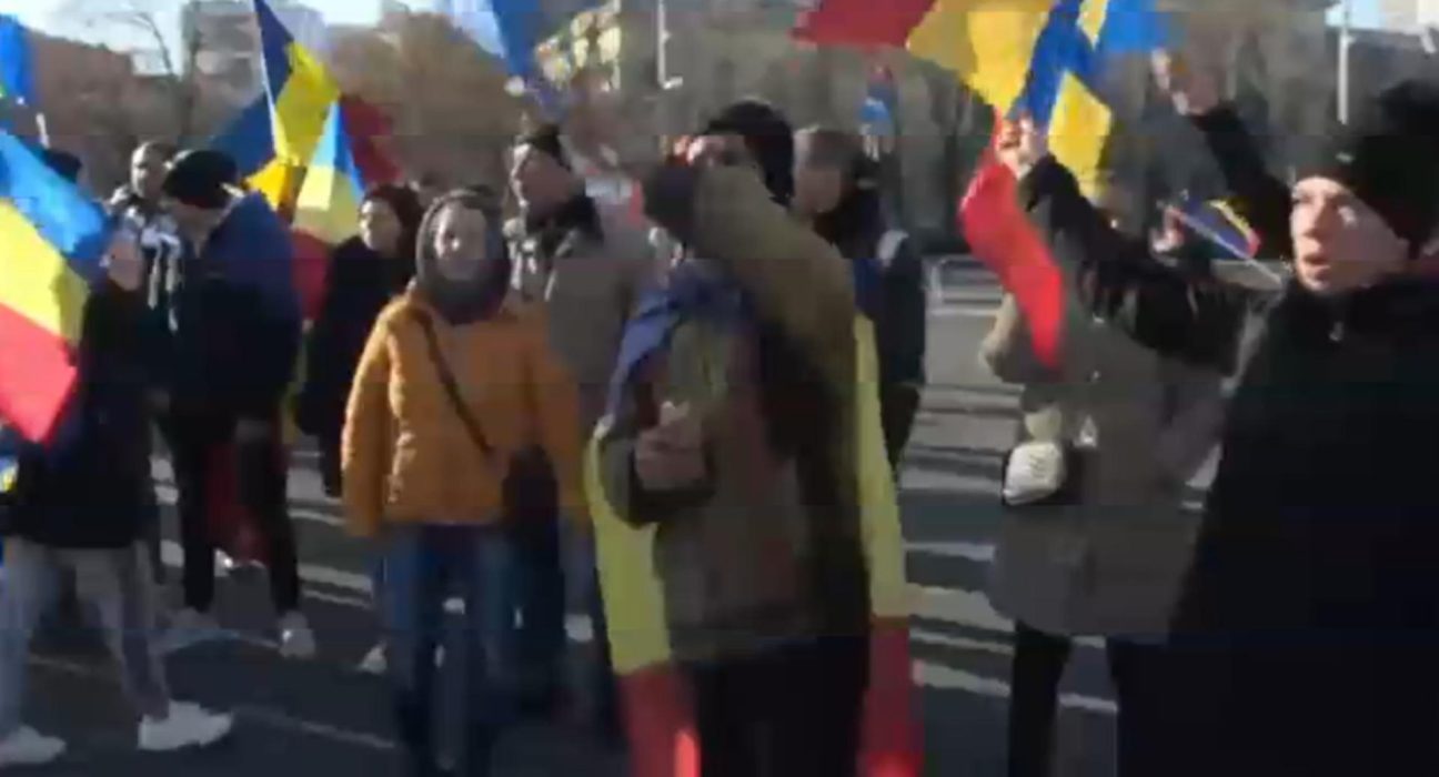 A saptea zi de proteste in Piata Victoriei