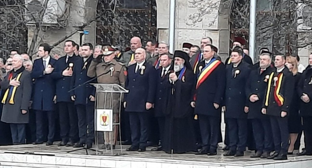 Bolojan unicul politician de la varf prezent la manifestarile Unirii HUIDUIT la Focsani