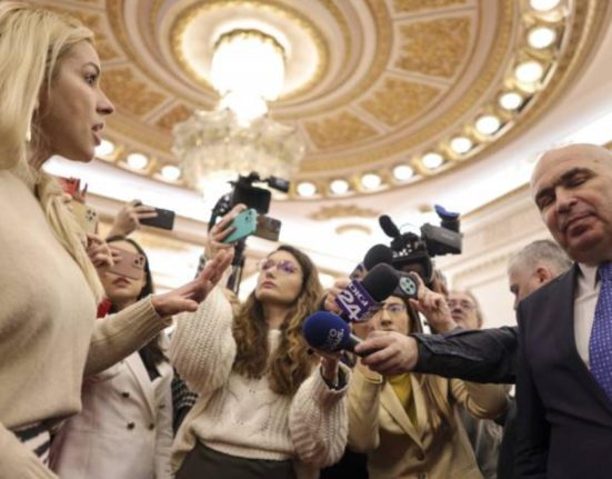 Cine este Cristina Tarteata functionara vocala care a protestat in Parlament impotriva concedierilor anuntate de Ilie Bolojan