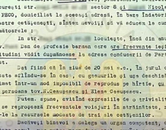 Cum is parau vecinii la Securitate inainte de 1989