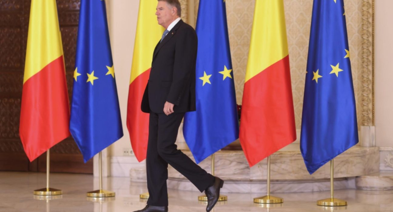 Klaus Iohannis pleaca cu fast cand va fi ceremonia