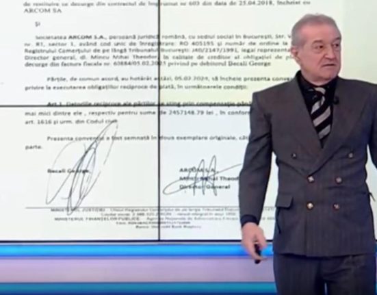 Gigi nu se dezminte autodenunt cu acte in direct la TV