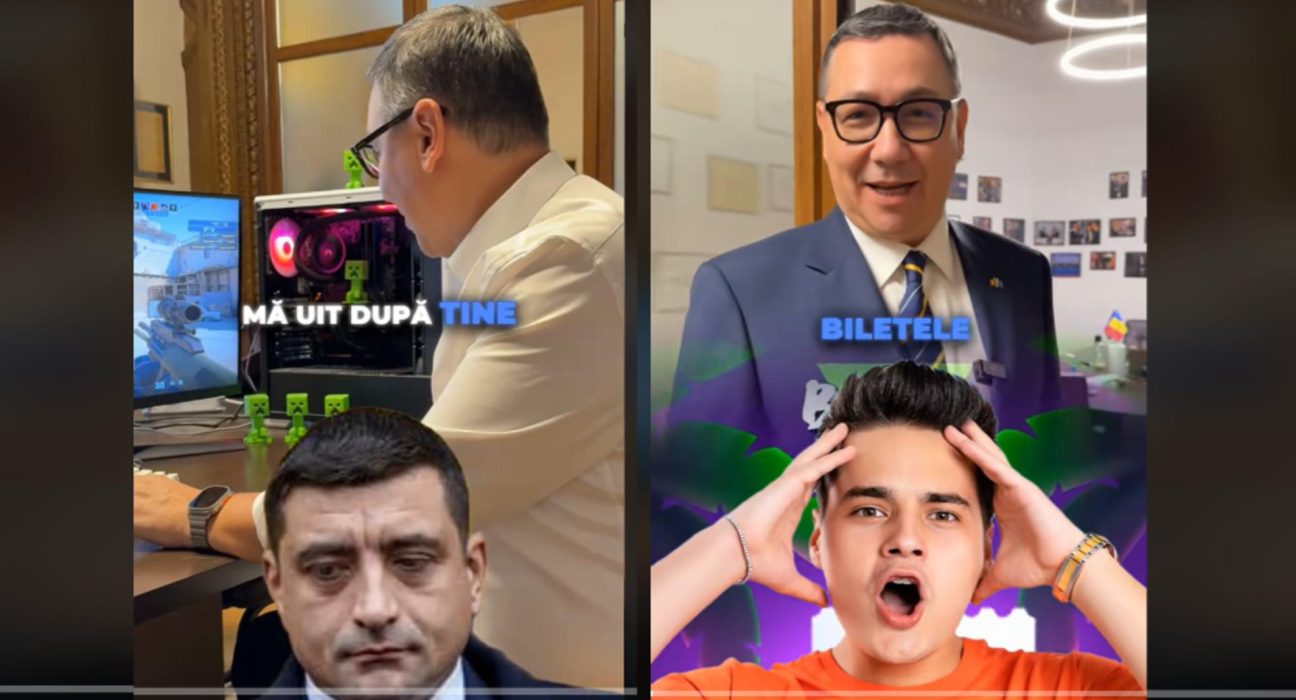 Ponta se filmeaza la fast food si il mentioneaza pe Selly incercand sa atraga alegatori