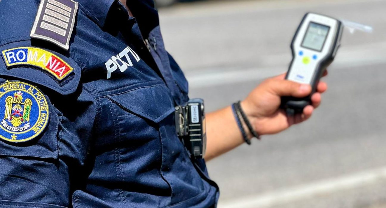 Oradean oprit la volan cu alcoolemie de 268