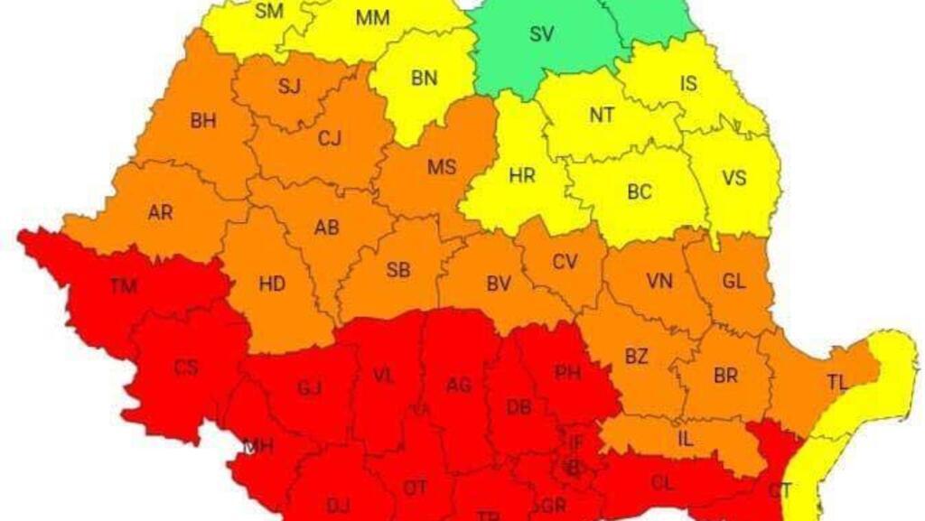 canicula extrema restrictii pentru camioane in vest si sud